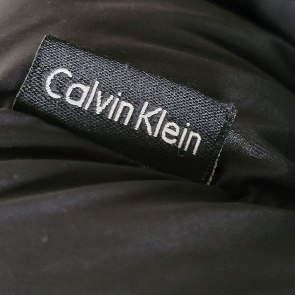 Calvin Klein Women’s Puffer Jacket Small Packable Black Premium Down Winter Warm - Picture 8 of 10